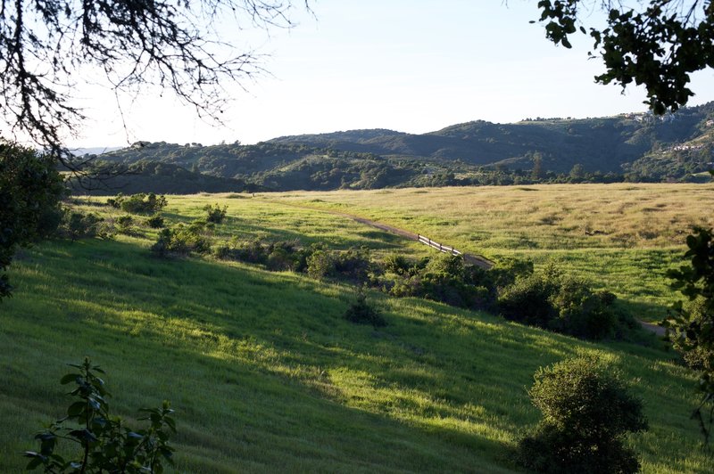 The Serpentine and Old Stage Road Trails can be seen off to the left.