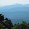 Ridge lines in the distance from North Marshall Mountain Lookout. with permission from rootboy