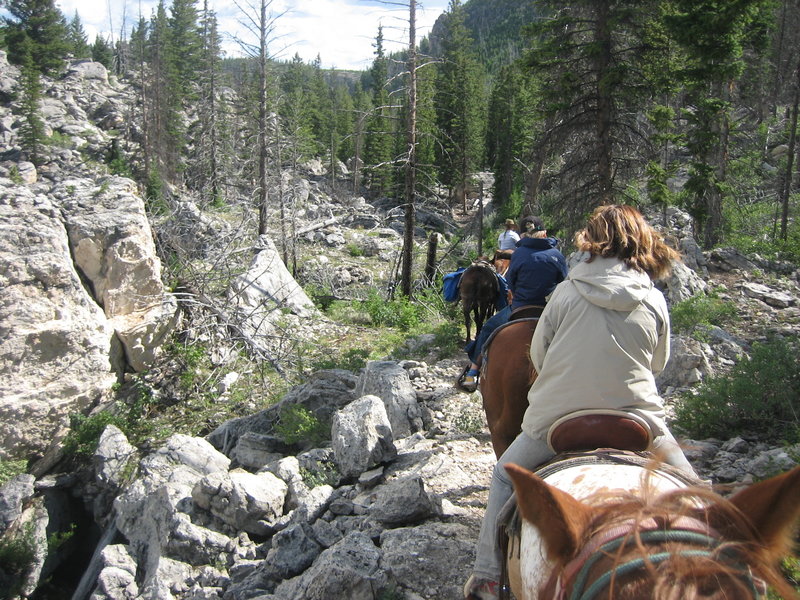 Horseback ride through the Hoodoos.