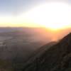 Panorama of the views from the trail.