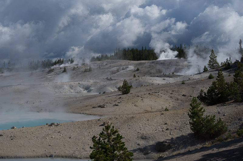 Overlooking the Norris Basin.