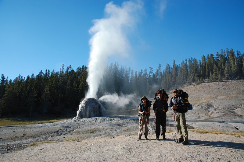 Lone star geyser hike sale