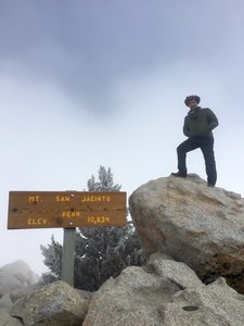 To the top! via Marion mountain trail