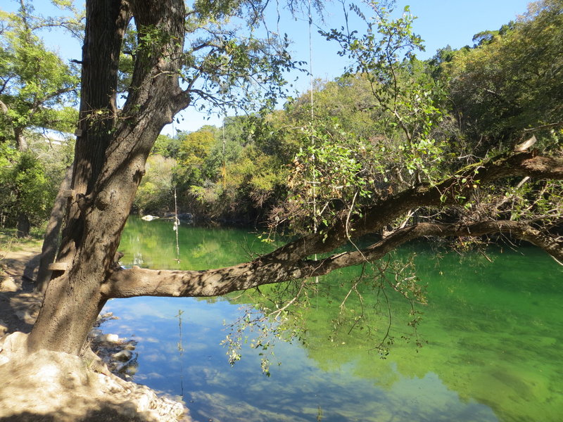 Beautiful views like this are along almost the whole trail.