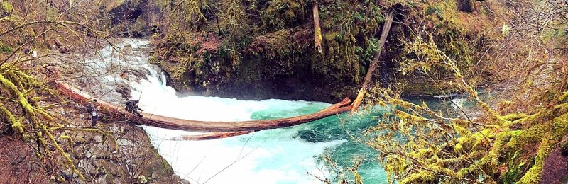 Lower Punch Bowl Falls, Feb 01, 2016