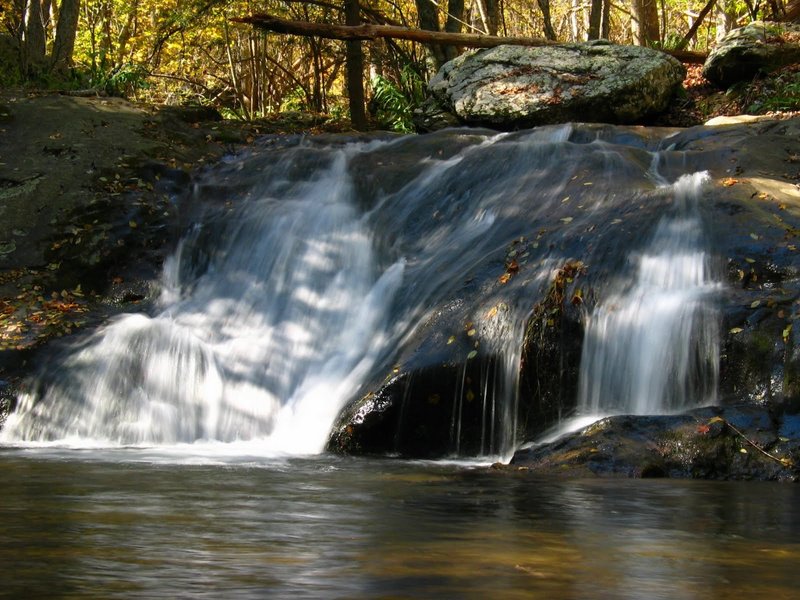 Big Rock Falls near Rapidan Camp (Camp Hoover) along the Mill Prong Horse Trail. with permission from rootboy