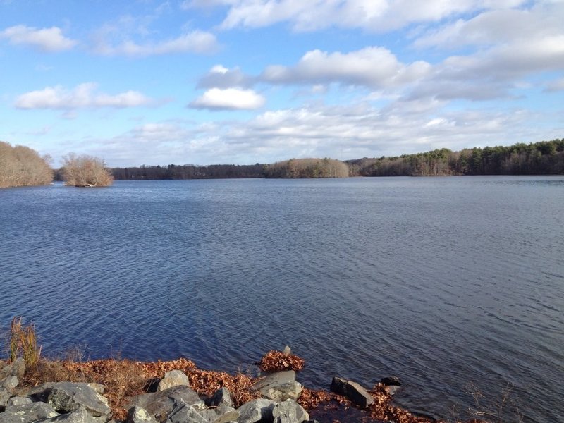 Looking north across the Reservoir.