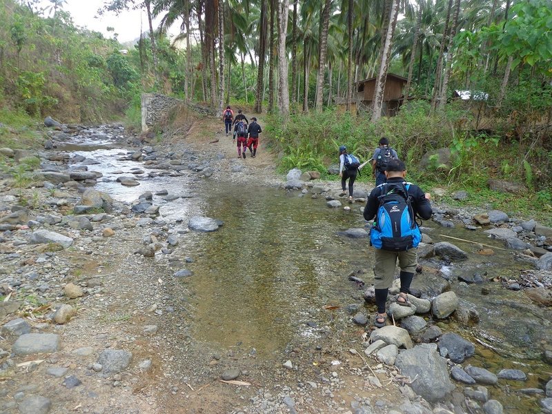 River crossing.