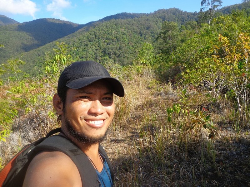 Mt. Hamiguitan Ridge at the back.