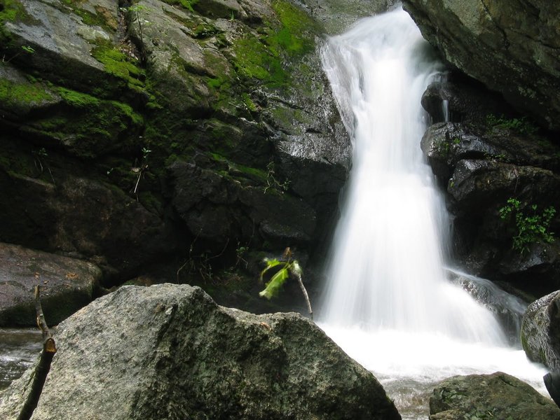 Side trail to Hazel River Falls, White Rocks Trail. with permission from rootboy