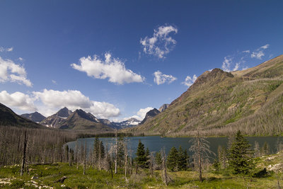 View from the foot of Red Eagle Lake.
