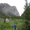 Heading down Death Canyon.