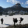 Top of Fox Creek Pass.