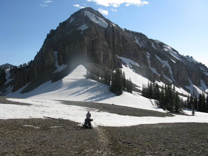 Fox Creek Pass just above Marion Lake.