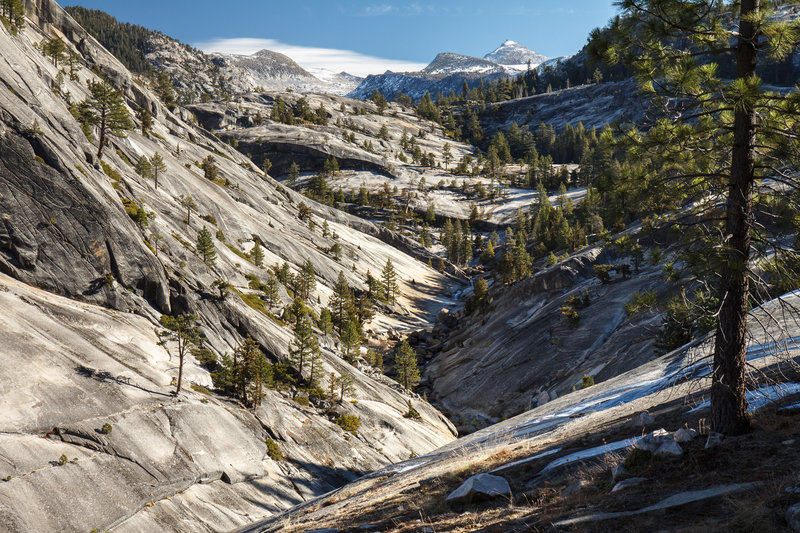 Way from Merced Lake, Yosemite.