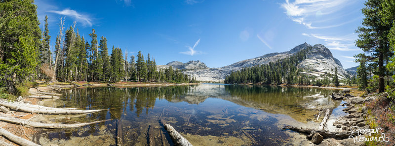 Cathedral Lakes Panoramic.