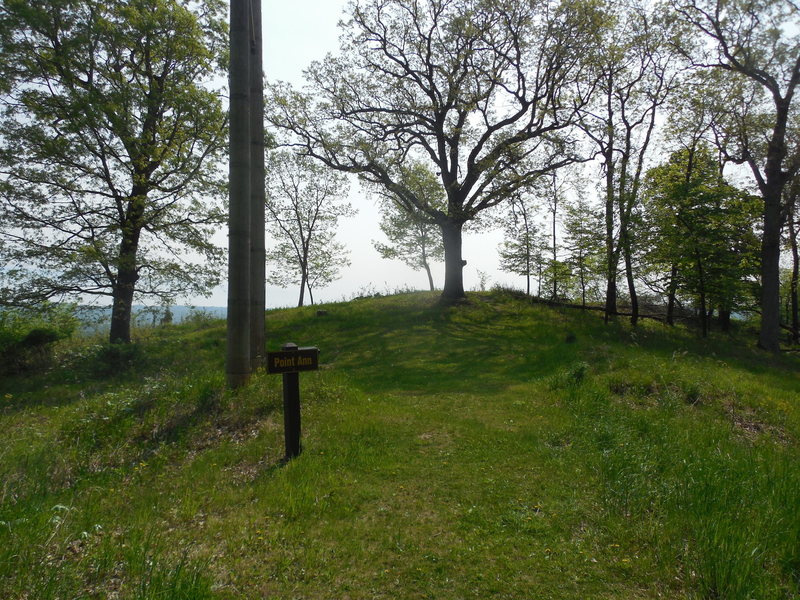 Point Ann, just a short but steep jaunt up from the McGregor parking area.