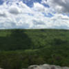 Panoramic from second overlook on top of Stone Door.