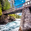 Bridge over the river.