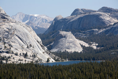 View over Tenaya Lake