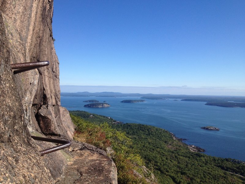 Precipice Trail lives up to its name.