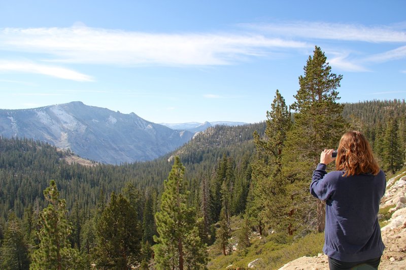 Clouds Rest seen from Tioga Pass