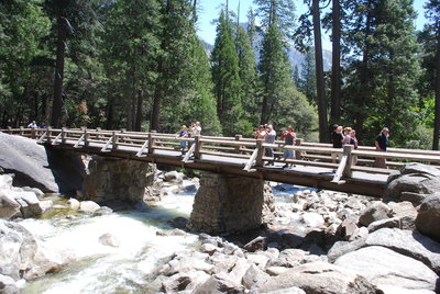 Bridge over the creek.