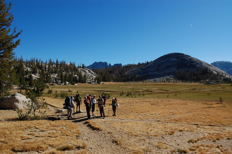 Embarking from Sunrise High Sierra Camp!