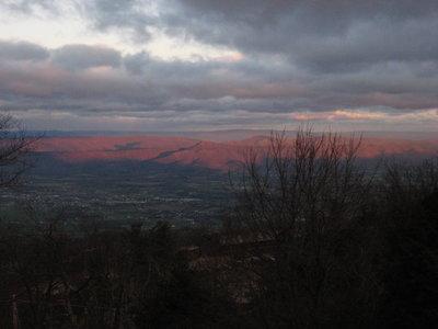 The view from the Skyland Resort.