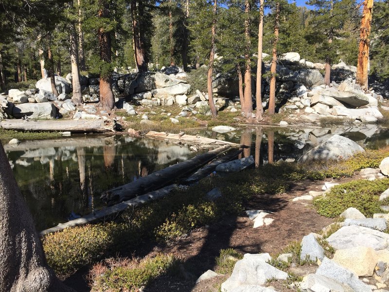 Heather Lake on Lakes Trail.