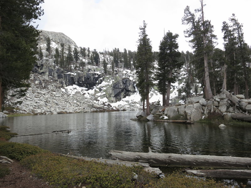 Heather Lake on Lakes Trail.