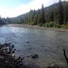 The ford on the Lamar River in August.