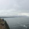 Looking south at the end of Cape Lookout Trail.