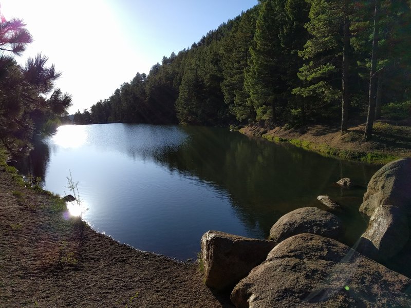 Lower Reservoir looking east.