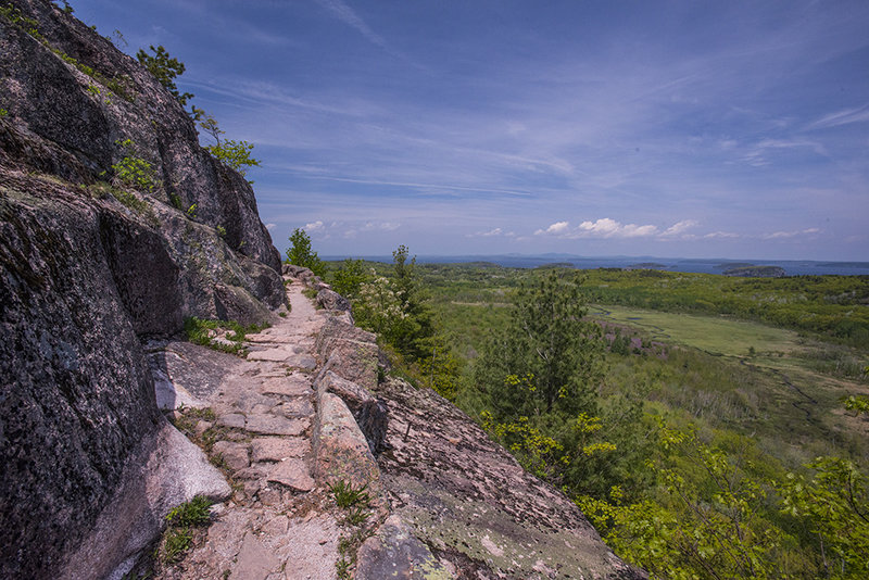 View of Frenchman Bay and the Porcupine Islands from the Emery Path