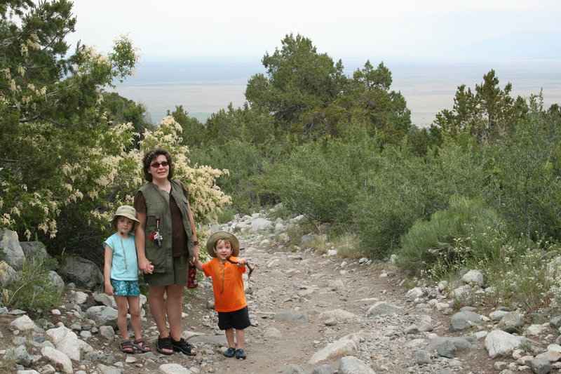 Zapata Falls Trail.