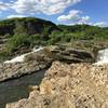 The spillway.