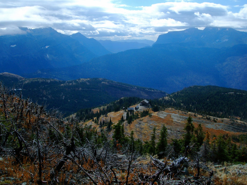 Above Granite Park Chalet on the Highline Trail. with permission from walkaboutwest *No Commercial Use