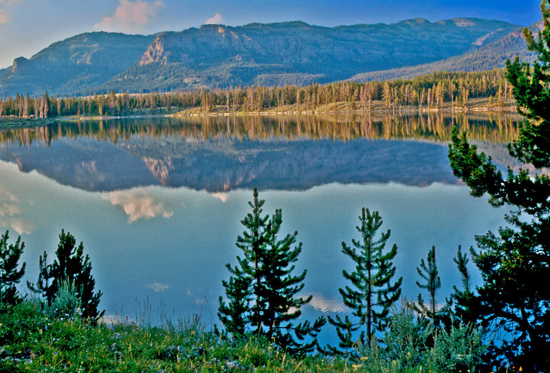 Bridger Lake in the Teton Wilderness. with permission from Ralph Maughan