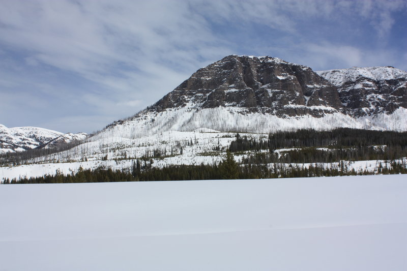 The Trident in winter. with permission from Hobbes7714 Photo Credit: Andrew Wahr  Link: https://twitter.com/WahrAndrew