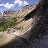 Beginning of the Highline Trail, Glacier National Park.