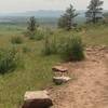 Views south down the front range foothills.