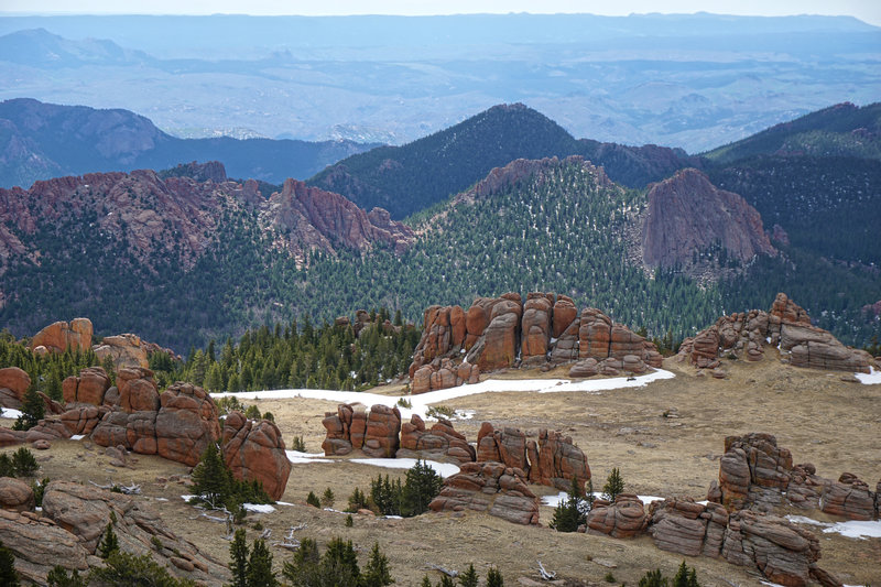 View east from McCurdy Peak.