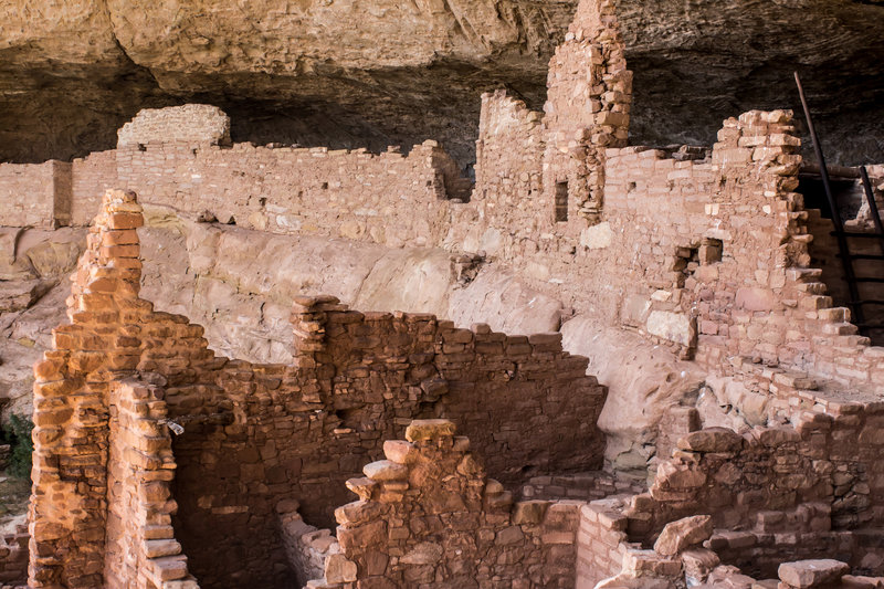 Inside the Long House.