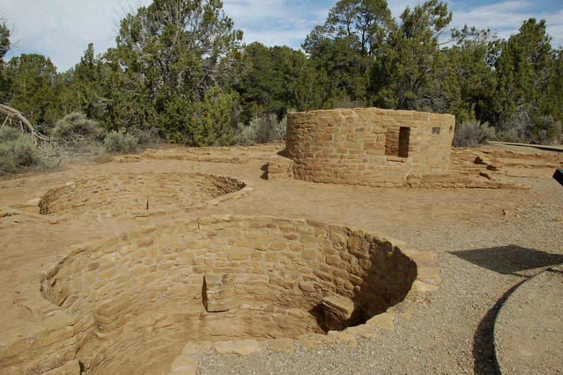 A view of the Far View House.