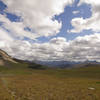 View looking south towards Fifty Mountain campground.