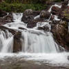 Watching the Redrock Falls rush towards the lake.