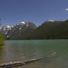 View on the shores of Harrison Lake.