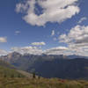 View looking north from Loneman Lookout.