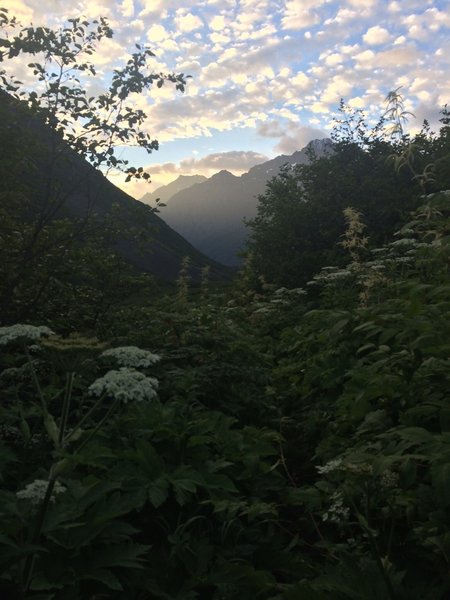 Crow Creek Pass.